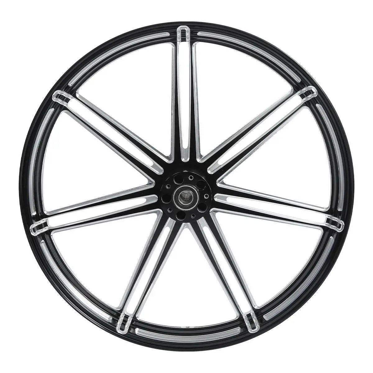 Voodoo Cycle House Custom Wheel & Hub Assembly For Harley-Davidson & Custom Applications Road King Street Glide 2008-UP 18" 21" 23" 26" 30" inch