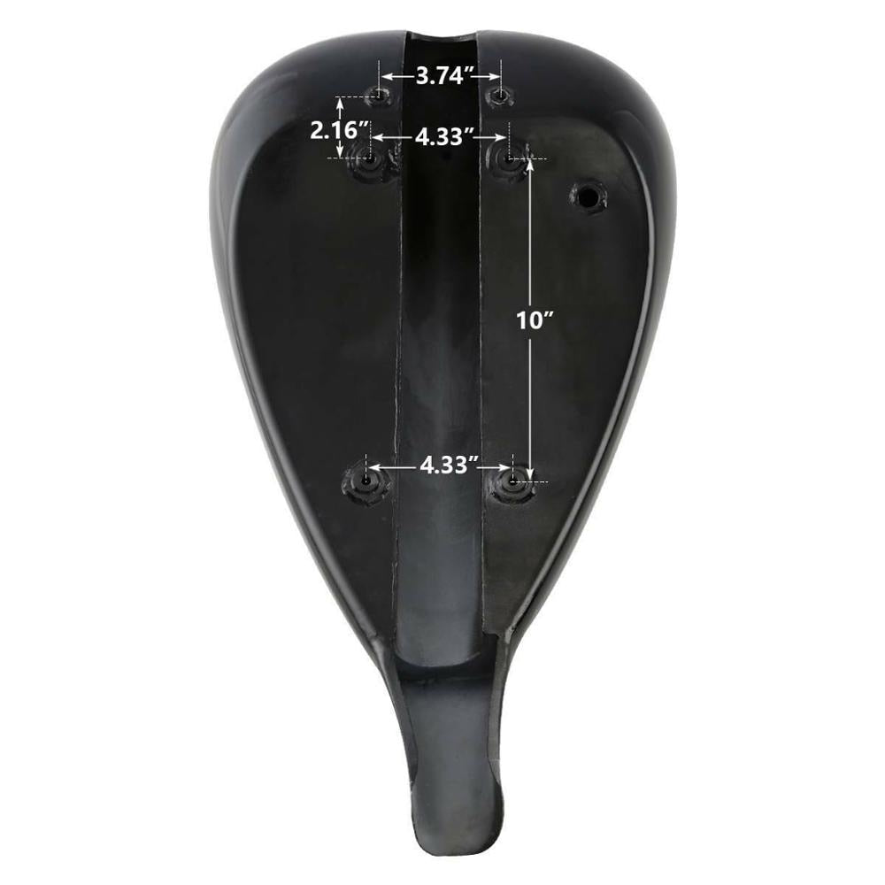 Voodoo Cycle House Custom 4.7 Gallon 5" Stretched Gas Tank For Harley-Davidson Touring Models & Custom Applications