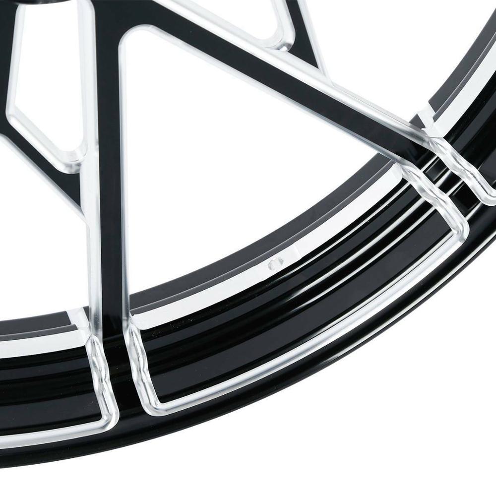 Voodoo Cycle House Custom Front Wheel & Hub Assembly For Harley-Davidson & Custom Applications Touring Road King Street Glide 2008-UP Single Disc 18" 21" 23" 26" 30" inch