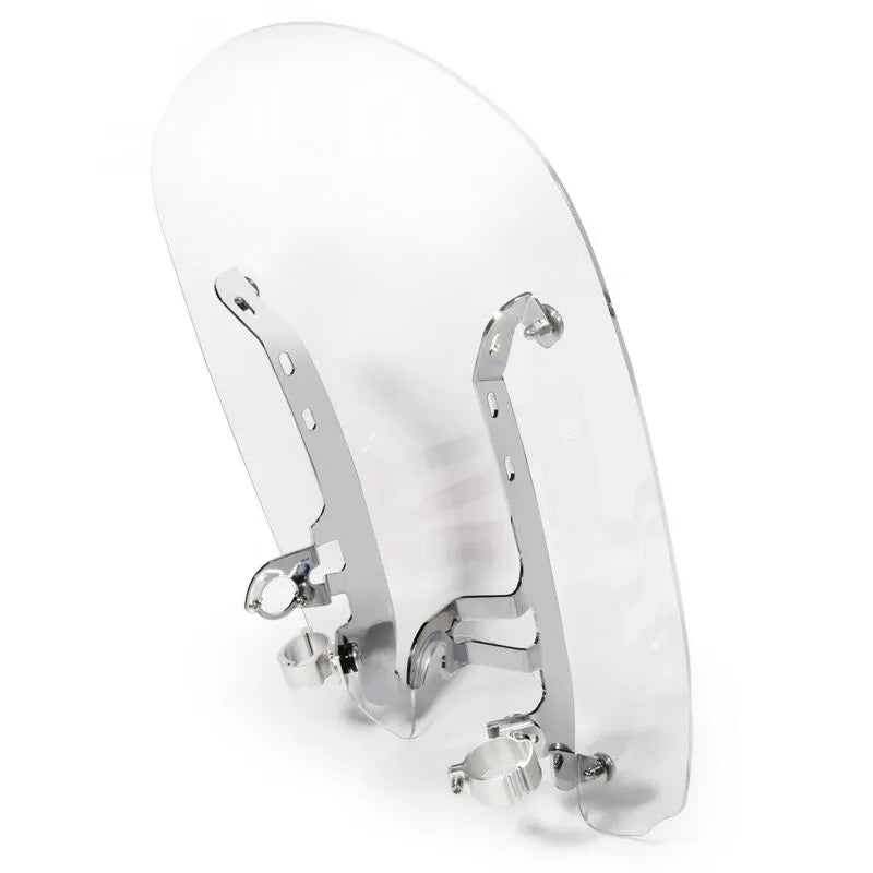 Voodoo Cycle House 20" Windshields With Mounting Hardware For Indian Scout 2015-2020 Bobber Sixty ABS 100th Anniversary Motorcycle