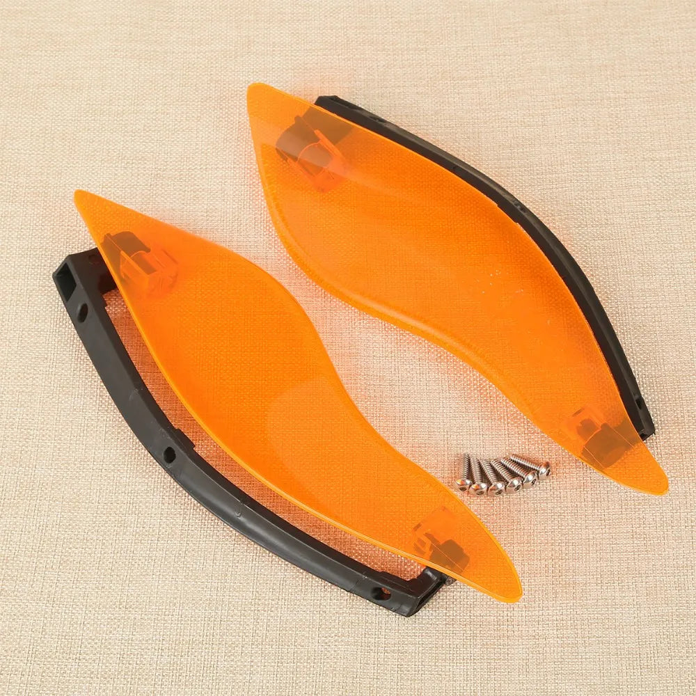 Voodoo Cycle House Custom ABS Side Air Deflectors For Harley-Davidson Touring Models Street Electra Glide Ultra Limited Tri Glide 2014-UP