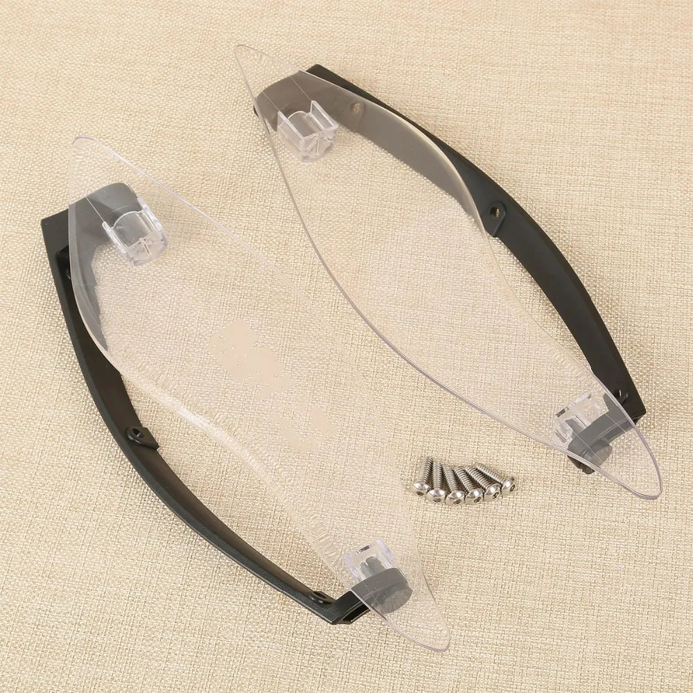 Voodoo Cycle House Custom ABS Side Air Deflectors For Harley-Davidson Touring Models Street Electra Glide Ultra Limited Tri Glide 2014-UP