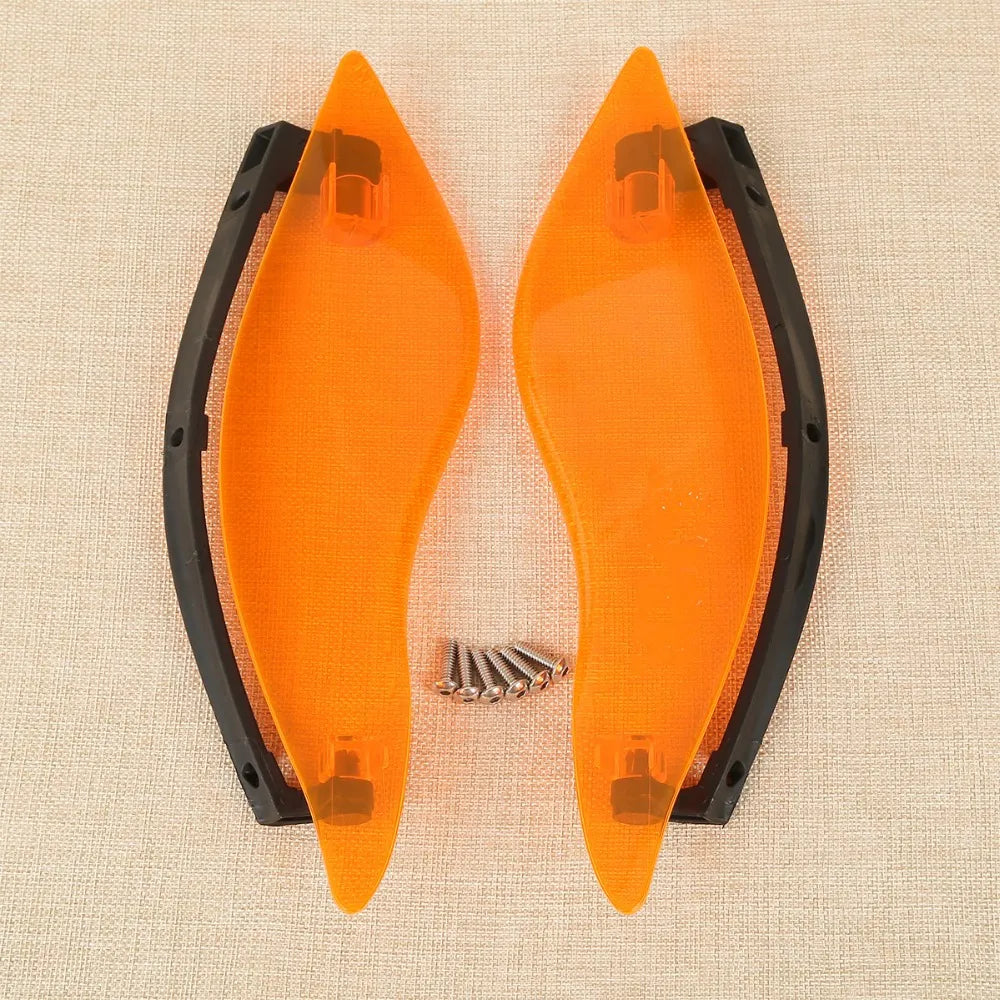 Voodoo Cycle House Custom ABS Side Air Deflectors For Harley-Davidson Touring Models Street Electra Glide Ultra Limited Tri Glide 2014-UP