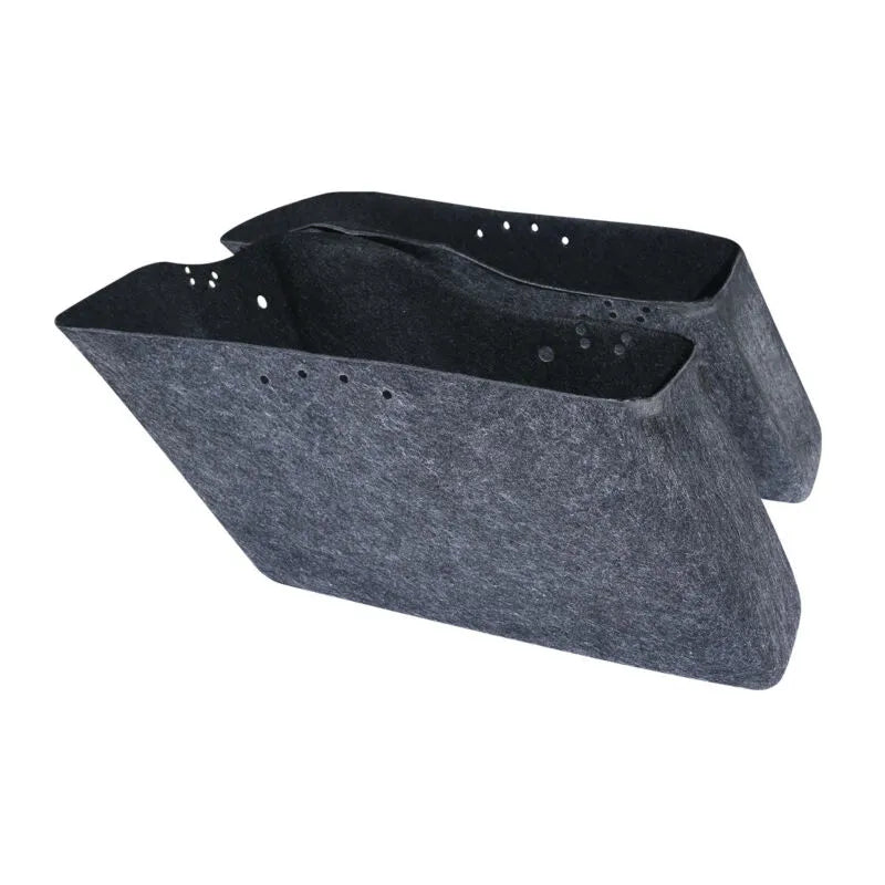 Voodoo Cycle House Drop-in Saddlebag Carpet Liner For Harley-Davidson Touring Models Street Electra Glide Road King 2014-UP