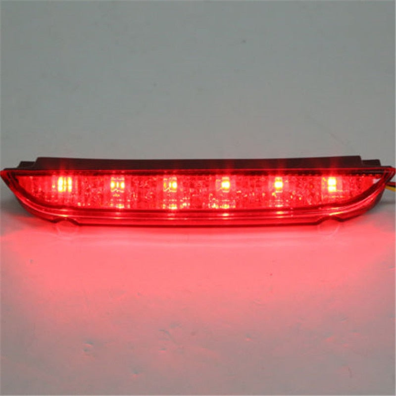 Voodoo Cycle House Luggage Rack LED Tail Light For Harley-Davidson Electra Street Glide Road King FLHT FLHX FLTR FLHXS 2009-2013