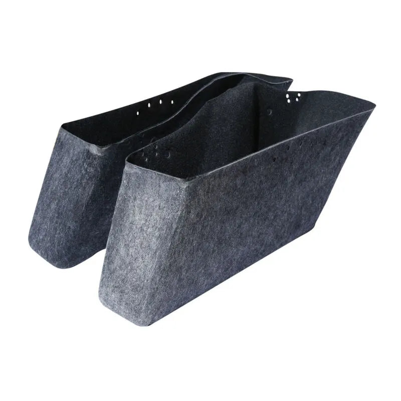 Voodoo Cycle House Drop-in Saddlebag Carpet Liner For Harley-Davidson Touring Models Street Electra Glide Road King 2014-UP