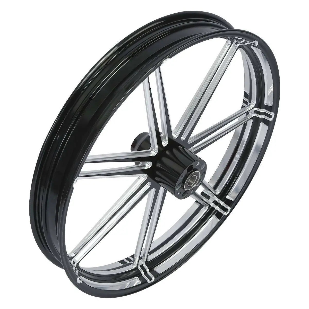 Voodoo Cycle House Custom Wheel & Hub Assembly For Harley-Davidson & Custom Applications Road King Street Glide 2008-UP 18" 21" 23" 26" 30" inch