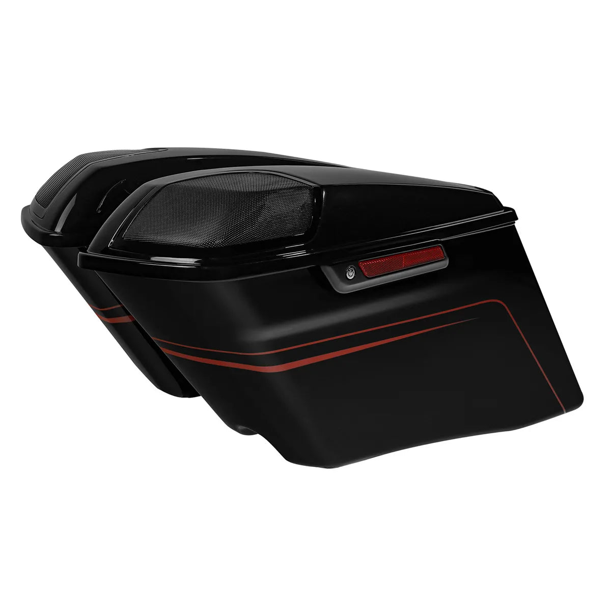 Voodoo Cycle House Custom Complete Vivid Black Painted Body Kit For Harley-Davidson Touring CVO Road Glide 2015-UP