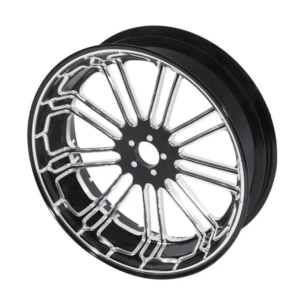 Voodoo Cycle House Custom 18" x 5.5" Rear Wheel with Hub Assembly For Harley-Davidson & Custom Applications Touring Models Non ABS 2009-2020 FLTR/FLHT/FLHR/FLHX
