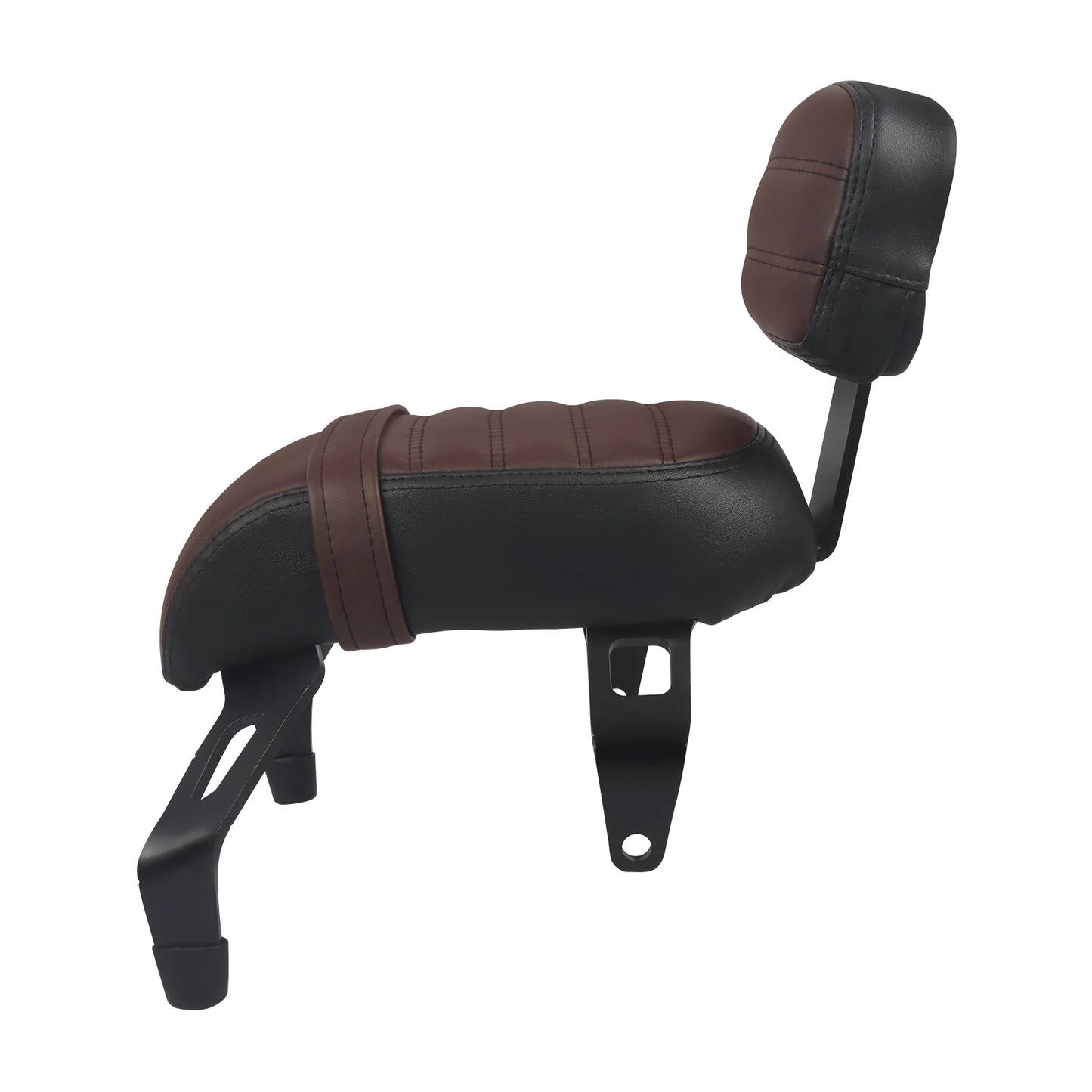 Voodoo Cycle House Custom Passenger Backrest / Sissy Bar Leather with Cushion Pad For Indian Scout/Scout Bobber Sixty/Twenty/ABS 2018-2023