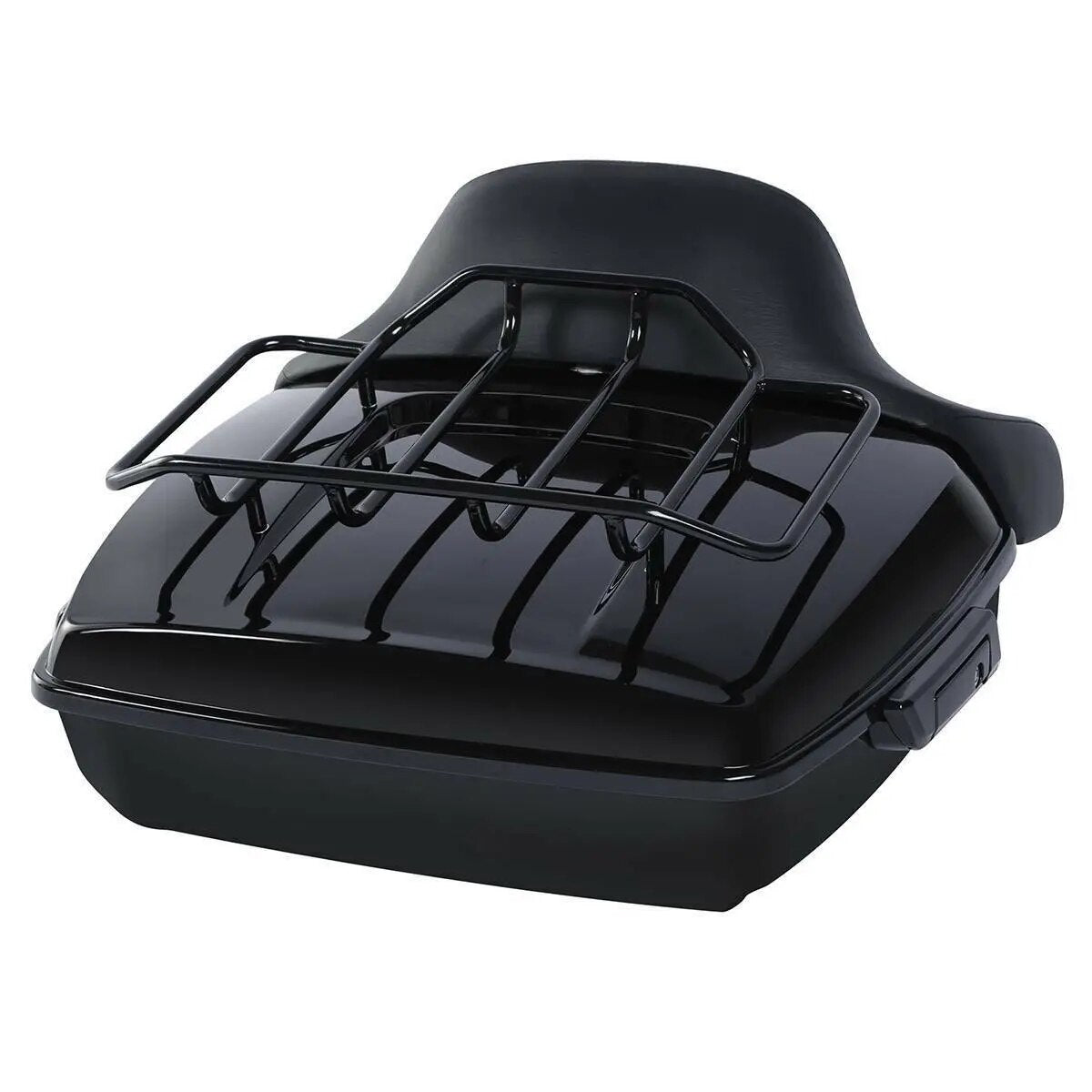 Voodoo Cycle House Tour Pack & Mounting Plate For Harley-Davidson Softail Heritage Classic 2018-UP Deluxe FLDE 2018-UP