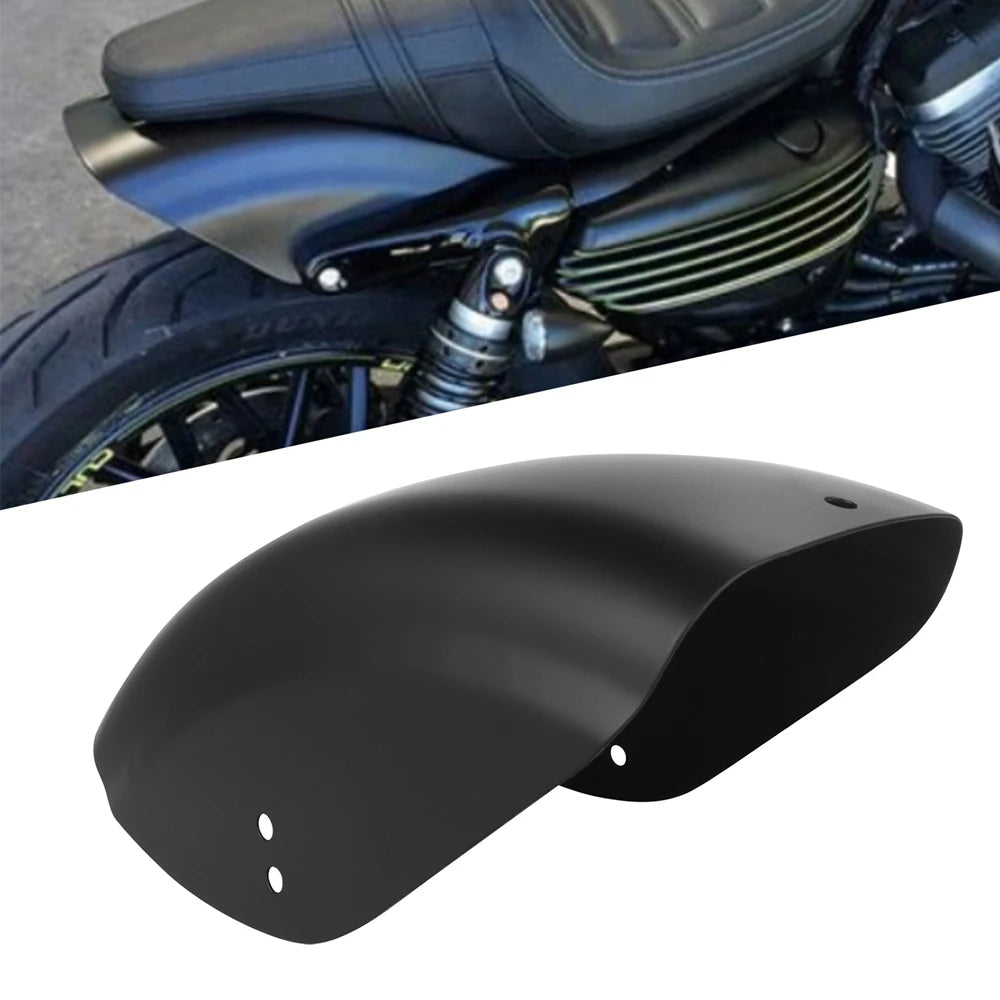 Voodoo Cycle House Custom Motorcycle Black Rear Fender For Harley Sportster XL 883 1200 Nightster Roadster Super Low Custom & Custom Applications