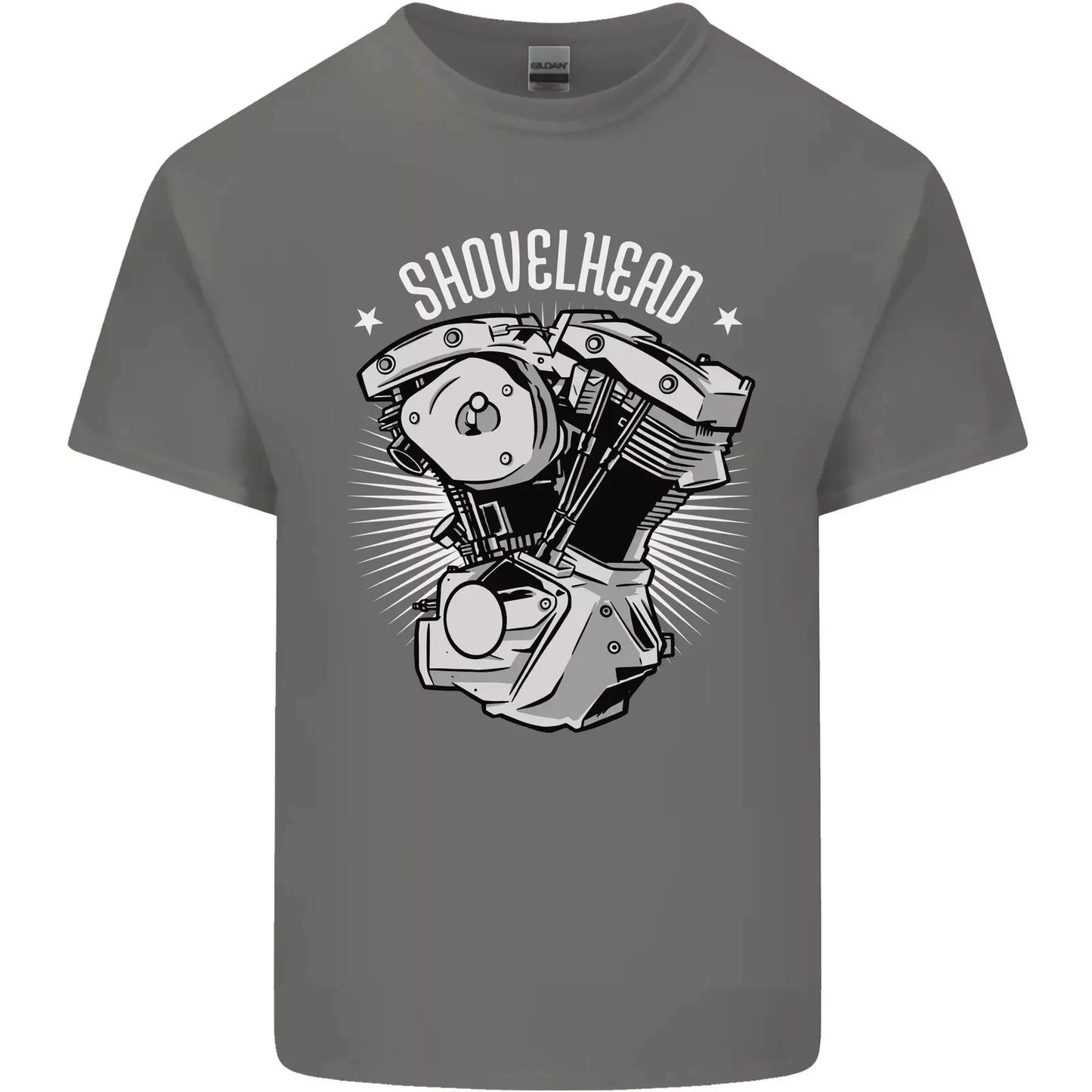 Voodoo Machine CO. Motorcycle Graphic Cotton T-shirt Unisex Men Women