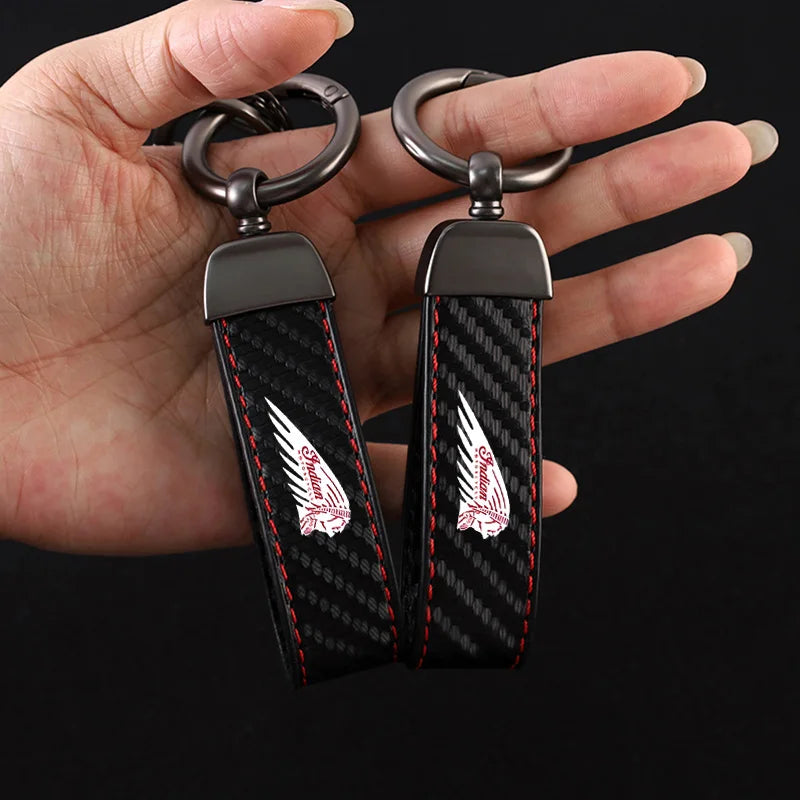 Voodoo Cycle House Indian Motorcycles Keychain