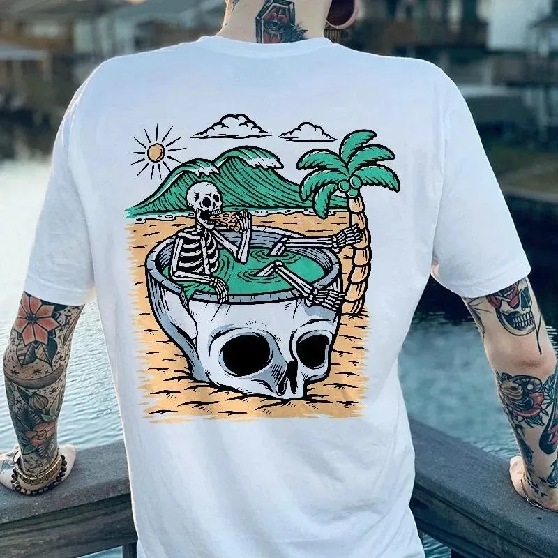 Voodoo Machine CO. Various Styles To Choose From Skull Graphic Short Sleeve T-Shirts