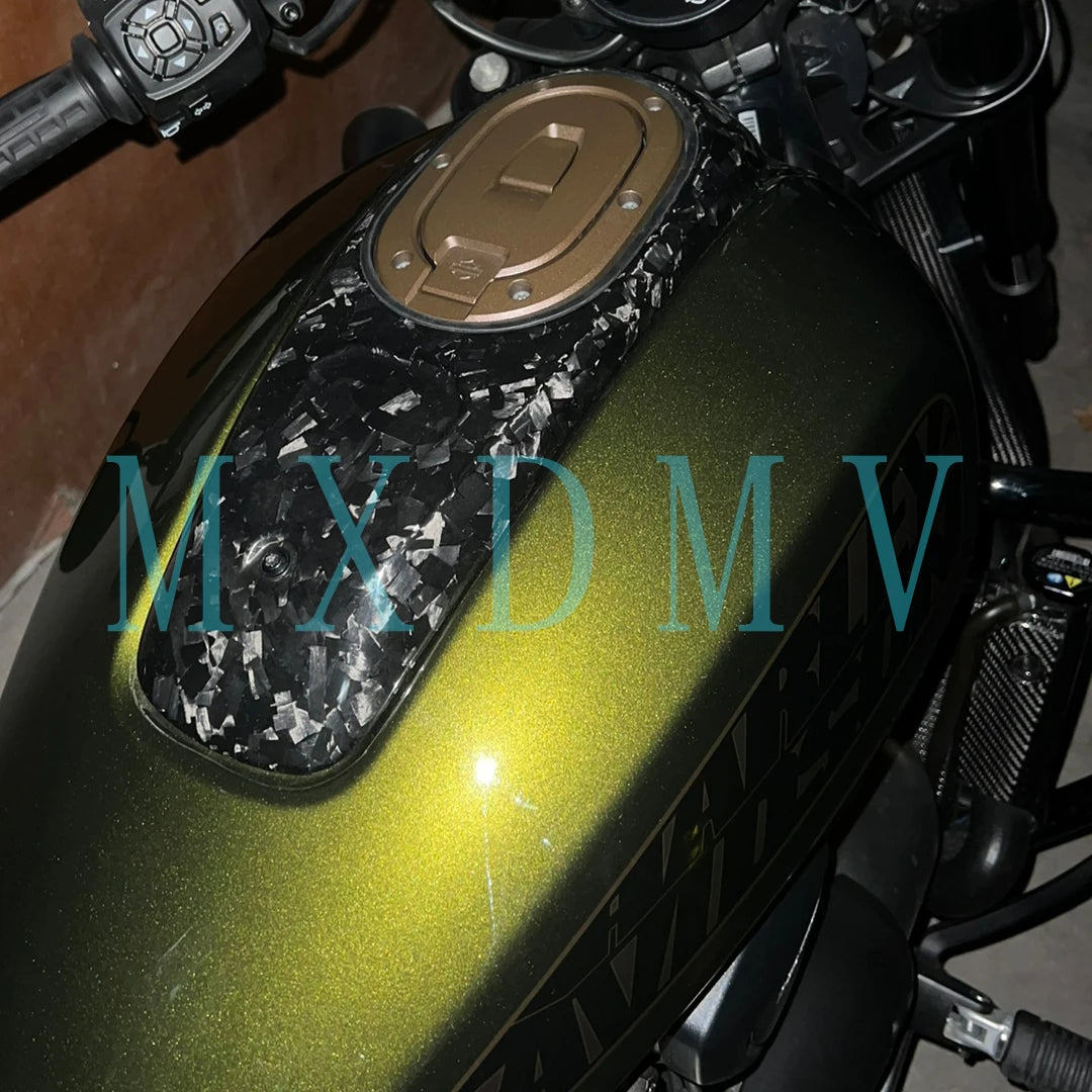 Voodoo Cycle House Custom Carbon Fiber Winglets Rear Footrest Parts Fairing Fenders Cover For HARLEY-DAVIDSON Sportster S 2021 2022 2023 2024 2025