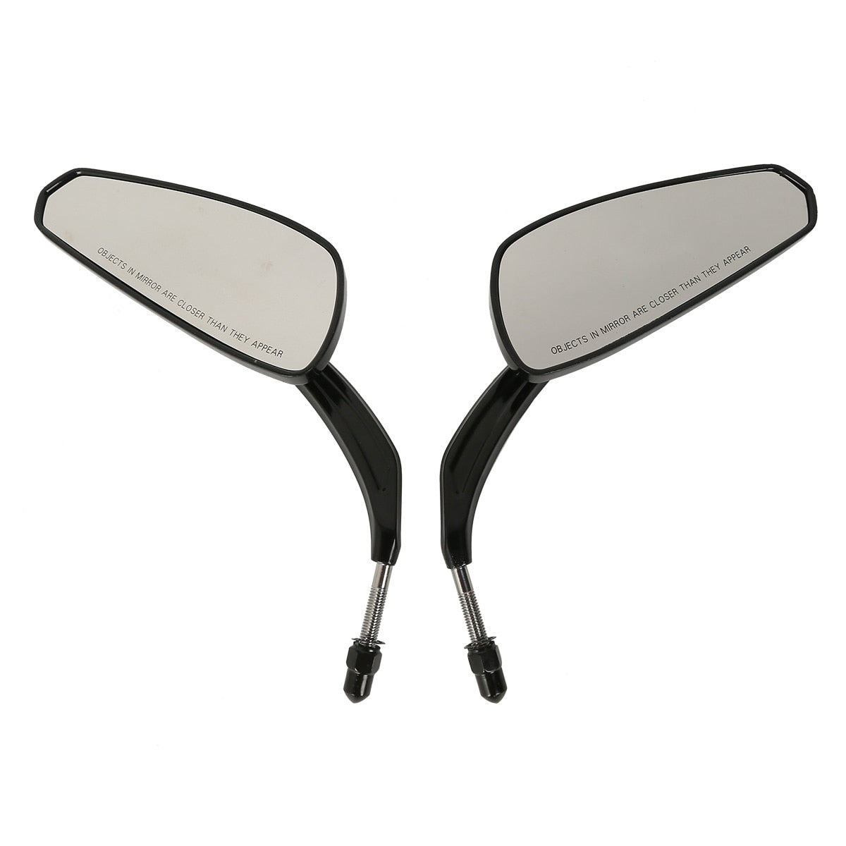 Voodoo Cycle House Custom Mirrors For Harley-Davidson & Custom Applications Touring Street Electra Glide Road King Sportster Softail Dyna Heritage Classic FLSTC 1982-later