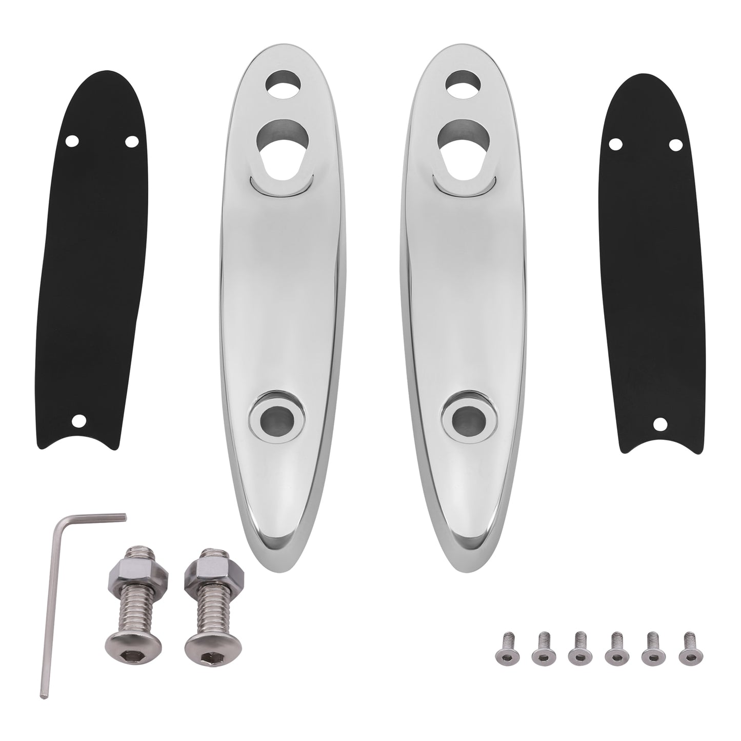 Voodoo Cycle House Custom Rear Turn Signal Mount Relocation Kit For Harley Softail Slim Fat Street Bob Breakout Low Rider FLSL FLFB 2000-2021