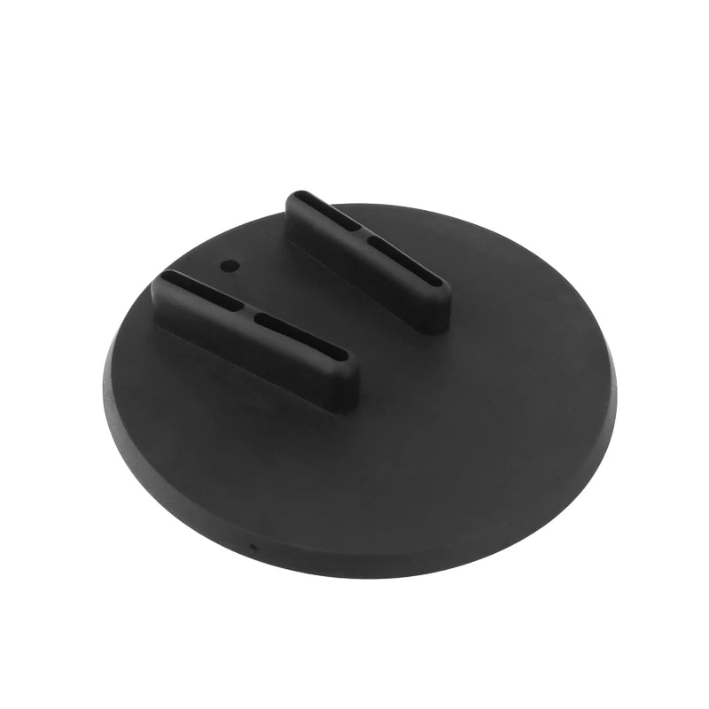 Voodoo Cycle House Motorcycle Foot Kickstand Pad Plate Base Coaster Puck