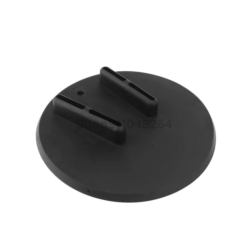 Voodoo Cycle House Motorcycle Foot Kickstand Pad Plate Base Coaster Puck