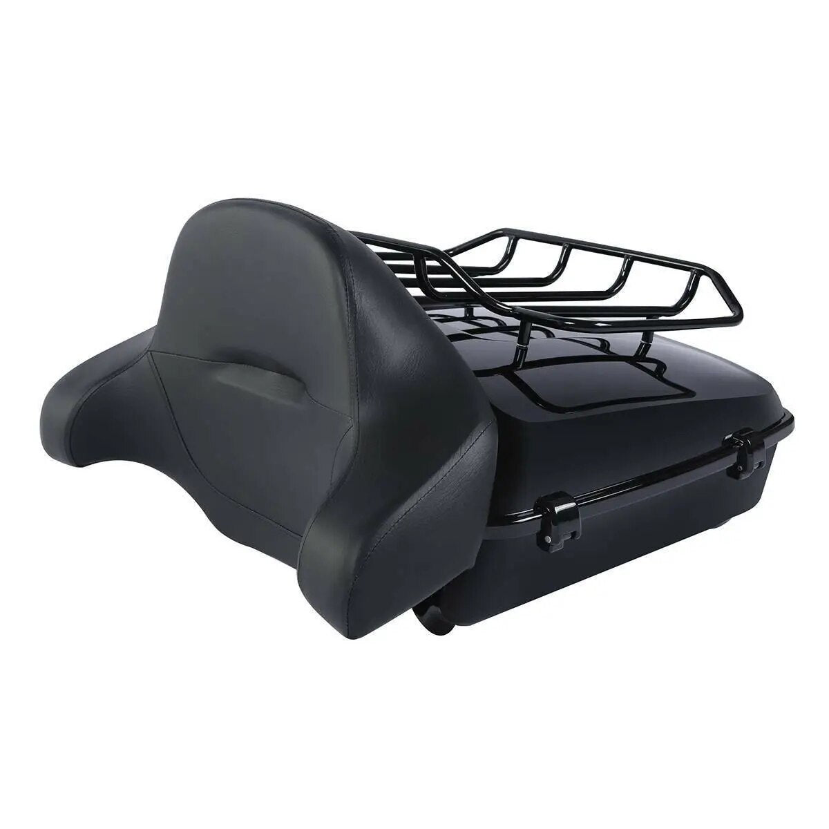 Voodoo Cycle House Tour Pack & Mounting Plate For Harley-Davidson Softail Heritage Classic 2018-UP Deluxe FLDE 2018-UP