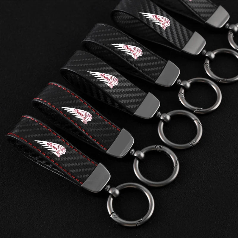 Voodoo Cycle House Indian Motorcycles Keychain