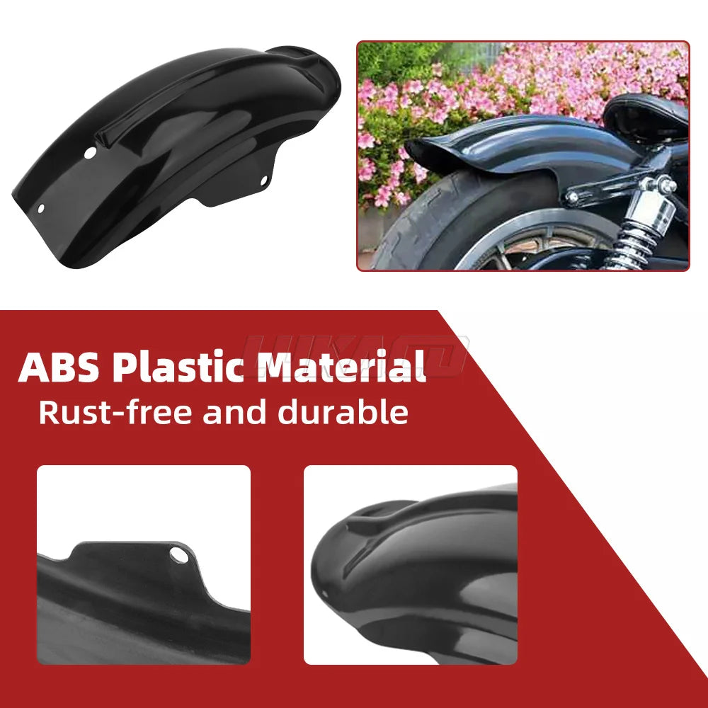 Voodoo Cycle House Custom Universal Rear Fender For Harley Sportster Indian Bobber Chopper Cafe Racer Custom Applications
