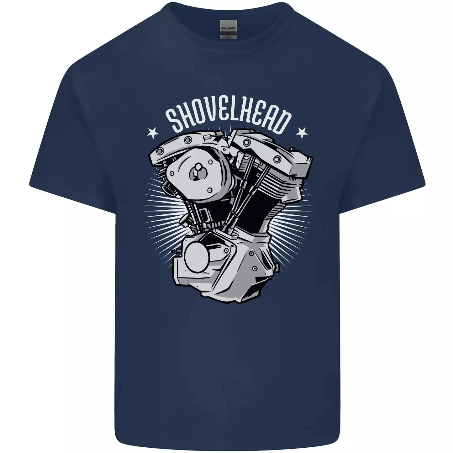 Voodoo Machine CO. Motorcycle Graphic Cotton T-shirt Unisex Men Women