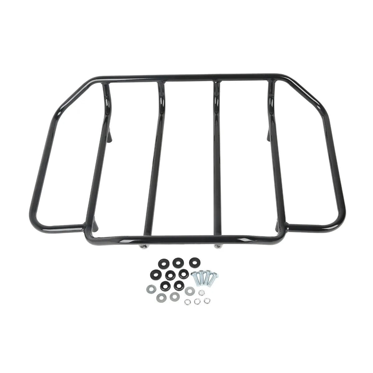 Voodoo Cycle House Tour Pack & Mounting Plate For Harley-Davidson Softail Heritage Classic 2018-UP Deluxe FLDE 2018-UP