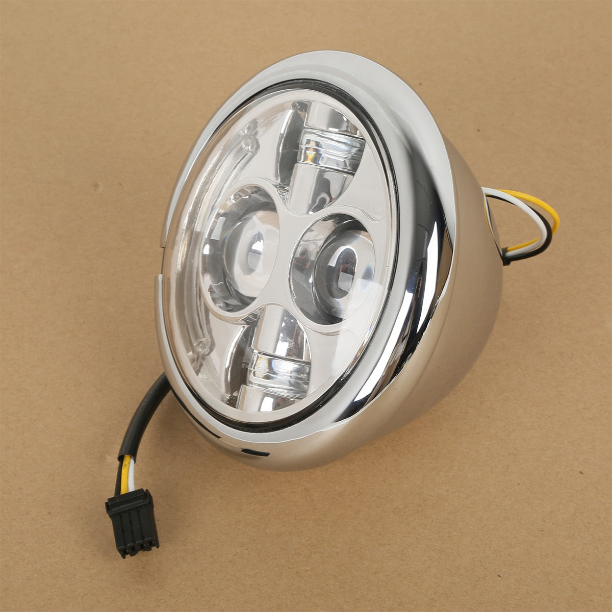 Voodoo Cycle House 5.75" LED Light Headlight For Harley-Davidson Sportster 883 1200