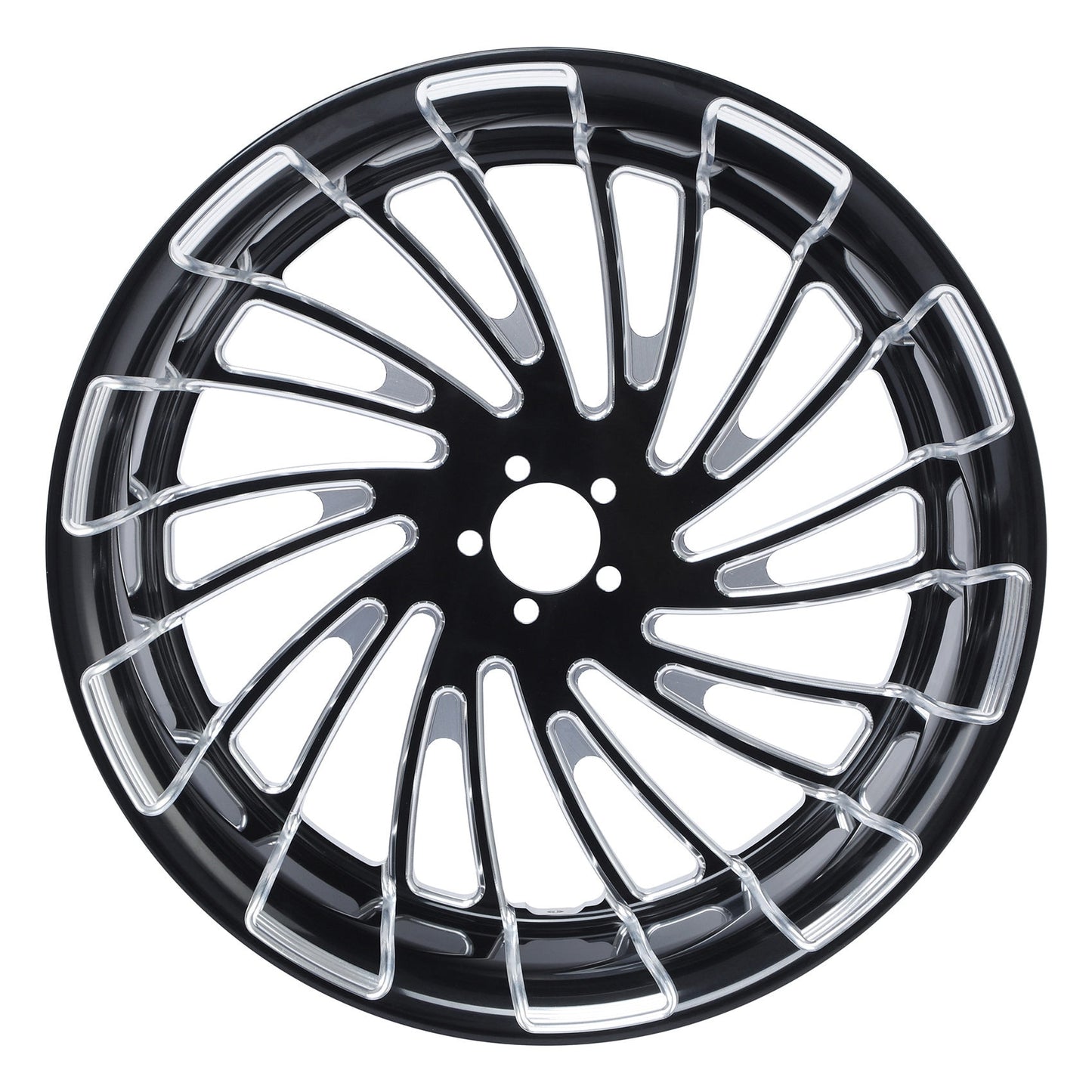 Voodoo Cycle House Custom 18" x 8.5" Rear Wheel & Hub Assembly For Harley-Davidson & Custom Applications Softail Breakout FXSB 2018-UP