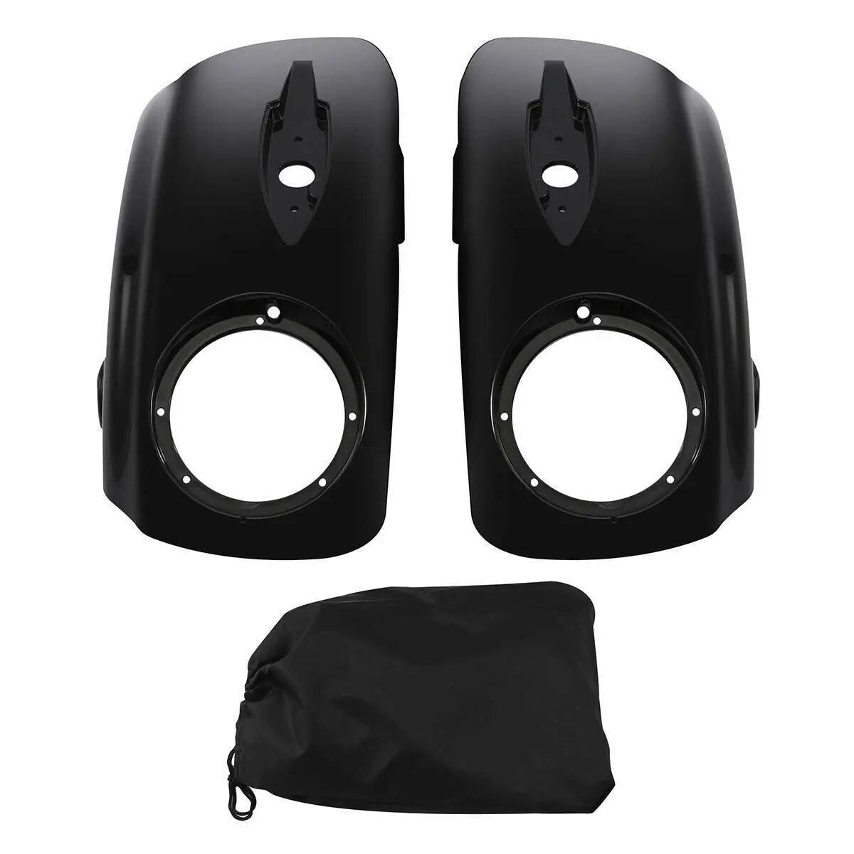 Voodoo Cycle House Custom Saddlebag Lids With 6.5'' Speaker Cutout For Indian 2014-2017 Chieftain 2018 Springfield Dark Horse Roadmaster Elite Classic