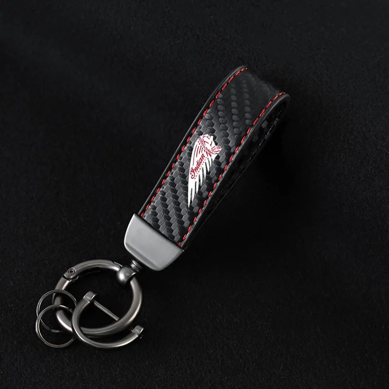 Voodoo Cycle House Indian Motorcycles Keychain