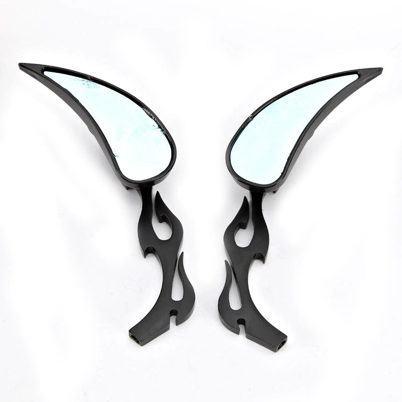 Voodoo Cycle House Custom Mirrors Chrome / Black