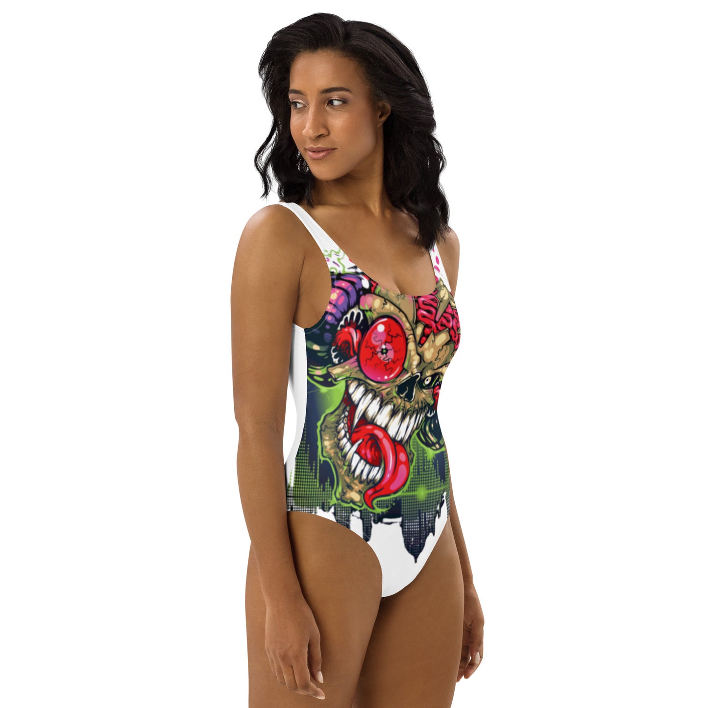 VOODOO MACHINE CO. One-Piece Swimsuit