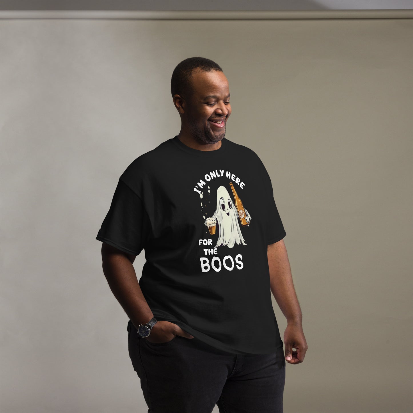 HERE FOR THE BOOS classic tee
