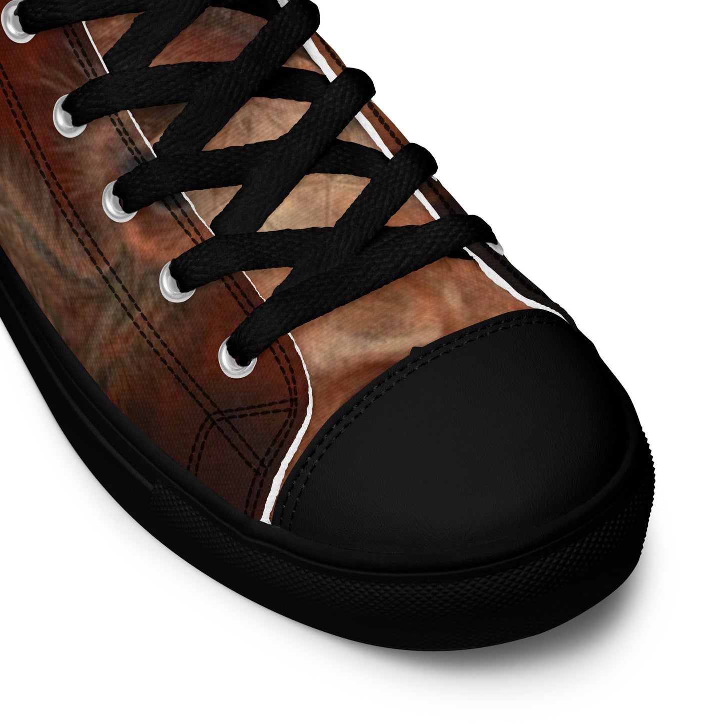 BLACK CULT SOCIETY - BIRD BRAIN Men’s high top canvas shoes