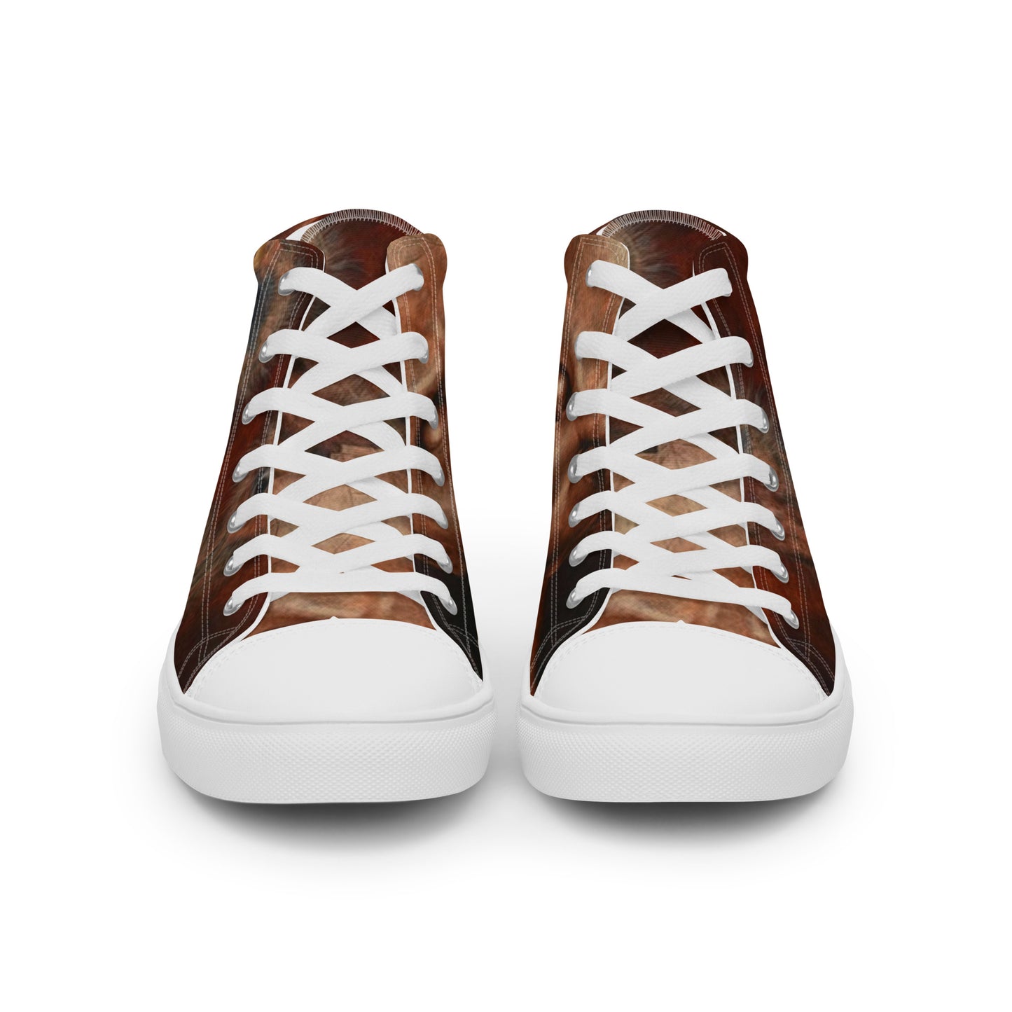 BLACK CULT SOCIETY - BIRD BRAIN Men’s high top canvas shoes