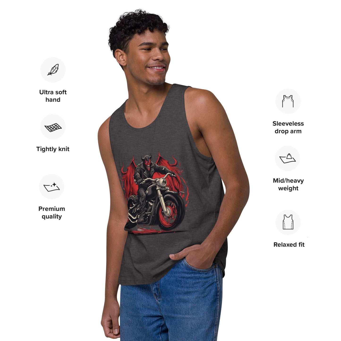 VOODOO MACHINE CO. Men’s premium tank top