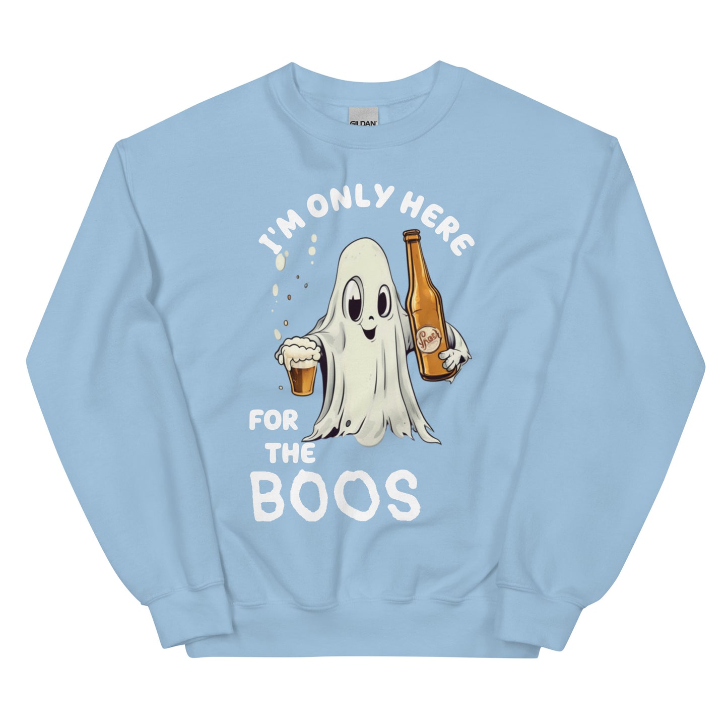 HERE FOR THE BOOS Unisex Sweatshirt