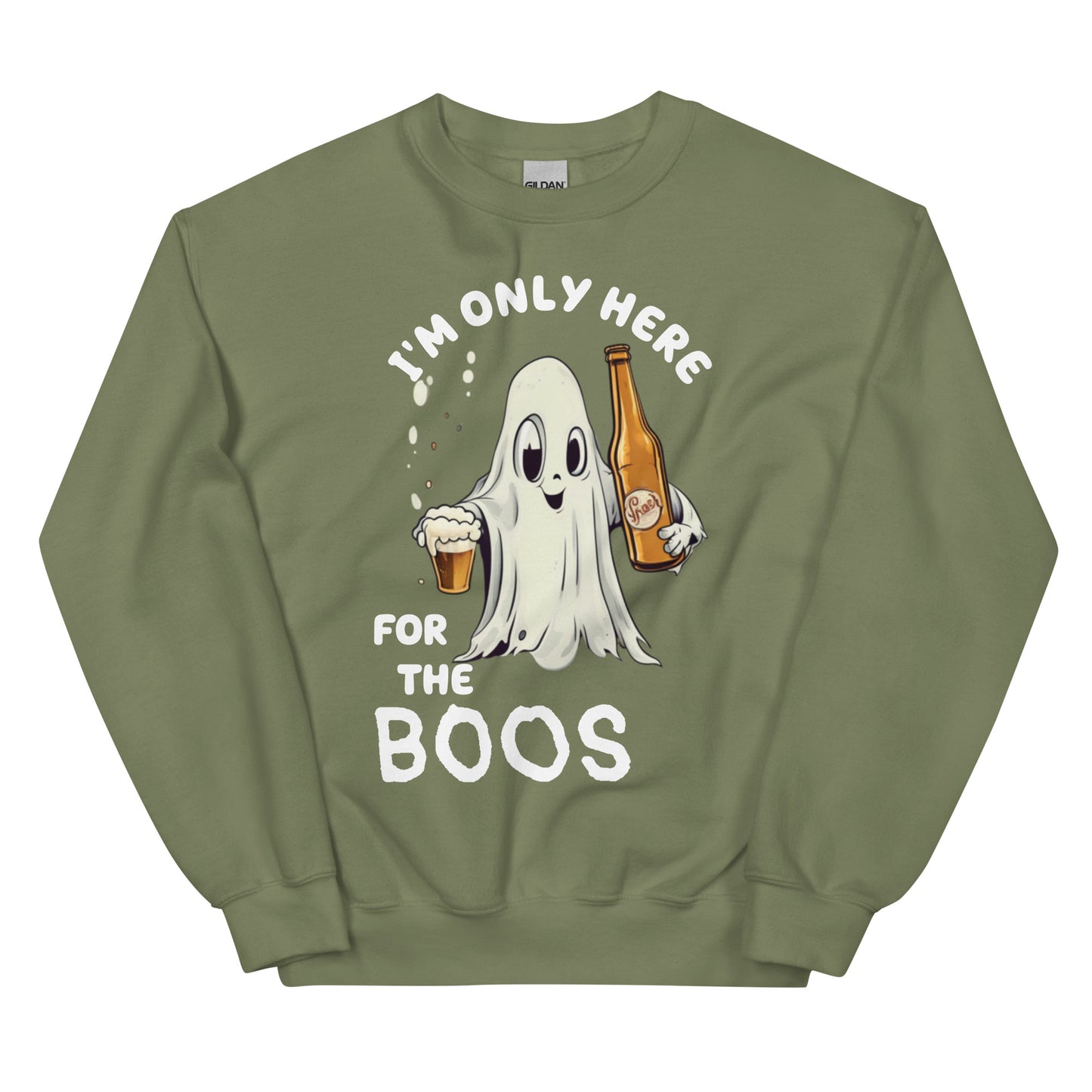HERE FOR THE BOOS Unisex Sweatshirt