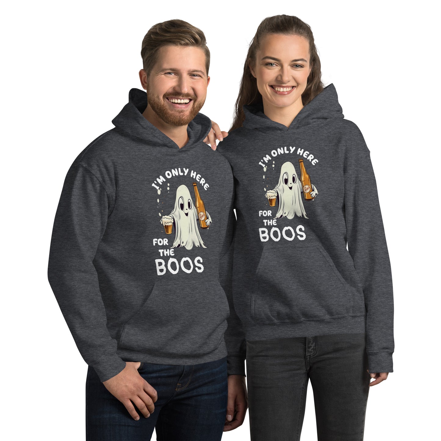 HERE FOR THE BOOS Unisex Hoodie