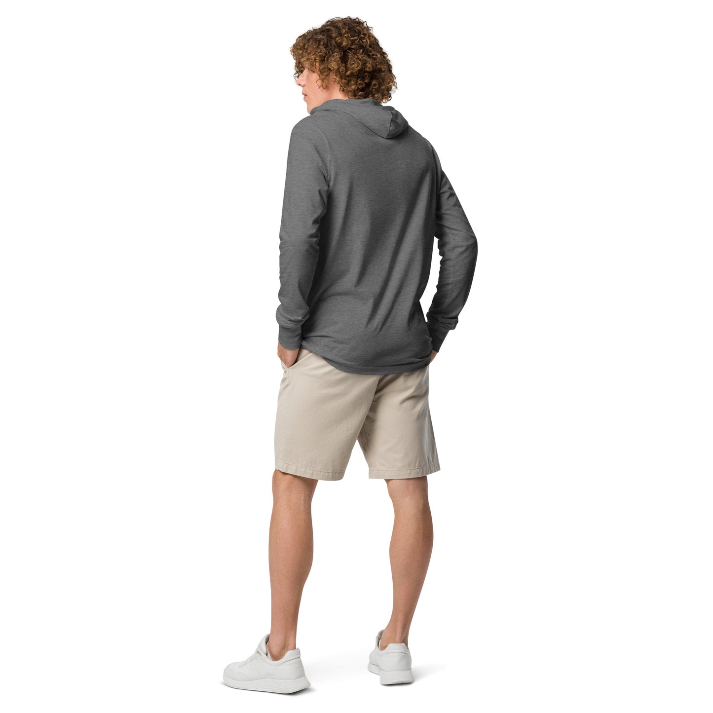 VOODOO MACHINE CO. Hooded long-sleeve tee