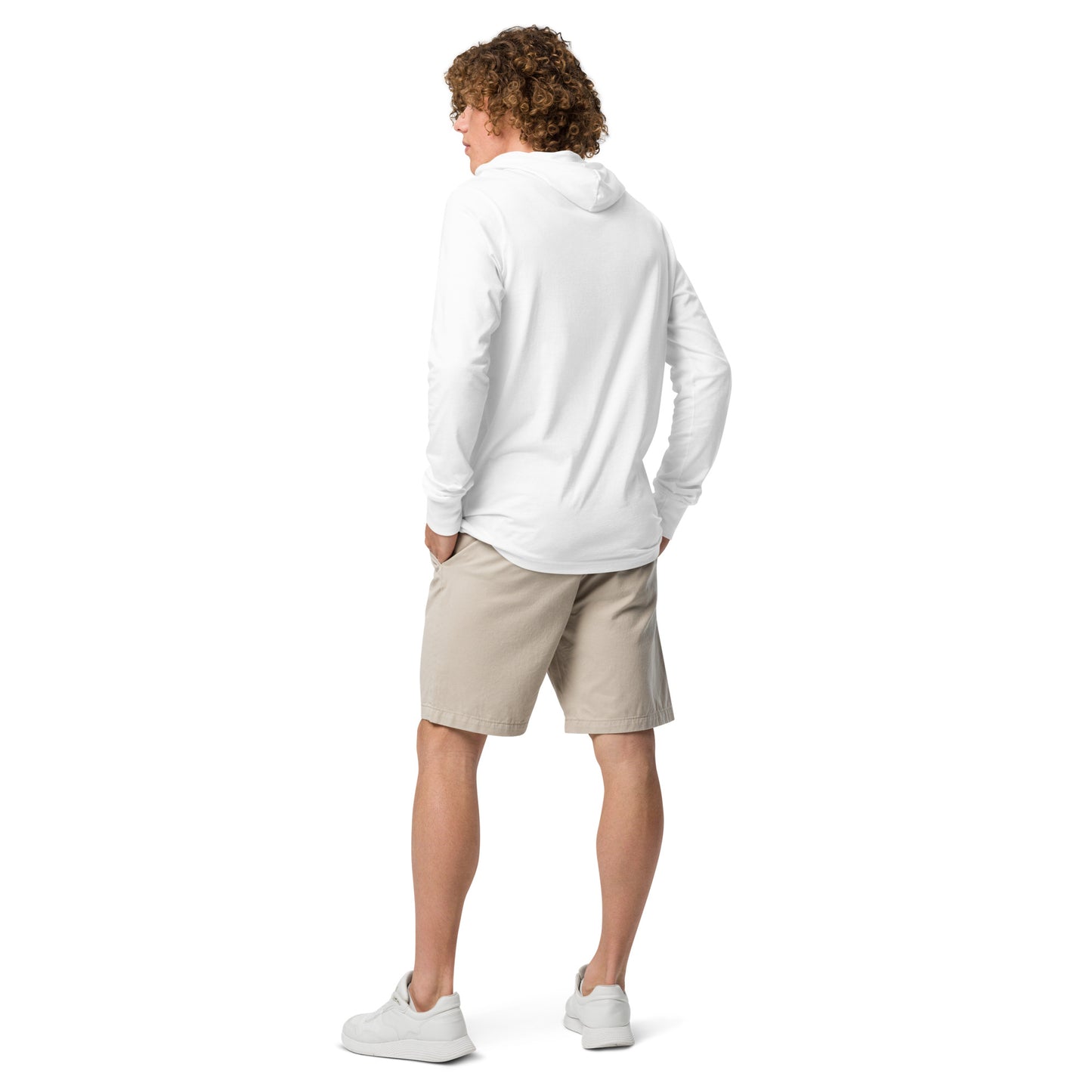 VOODOO MACHINE CO. Hooded long-sleeve tee