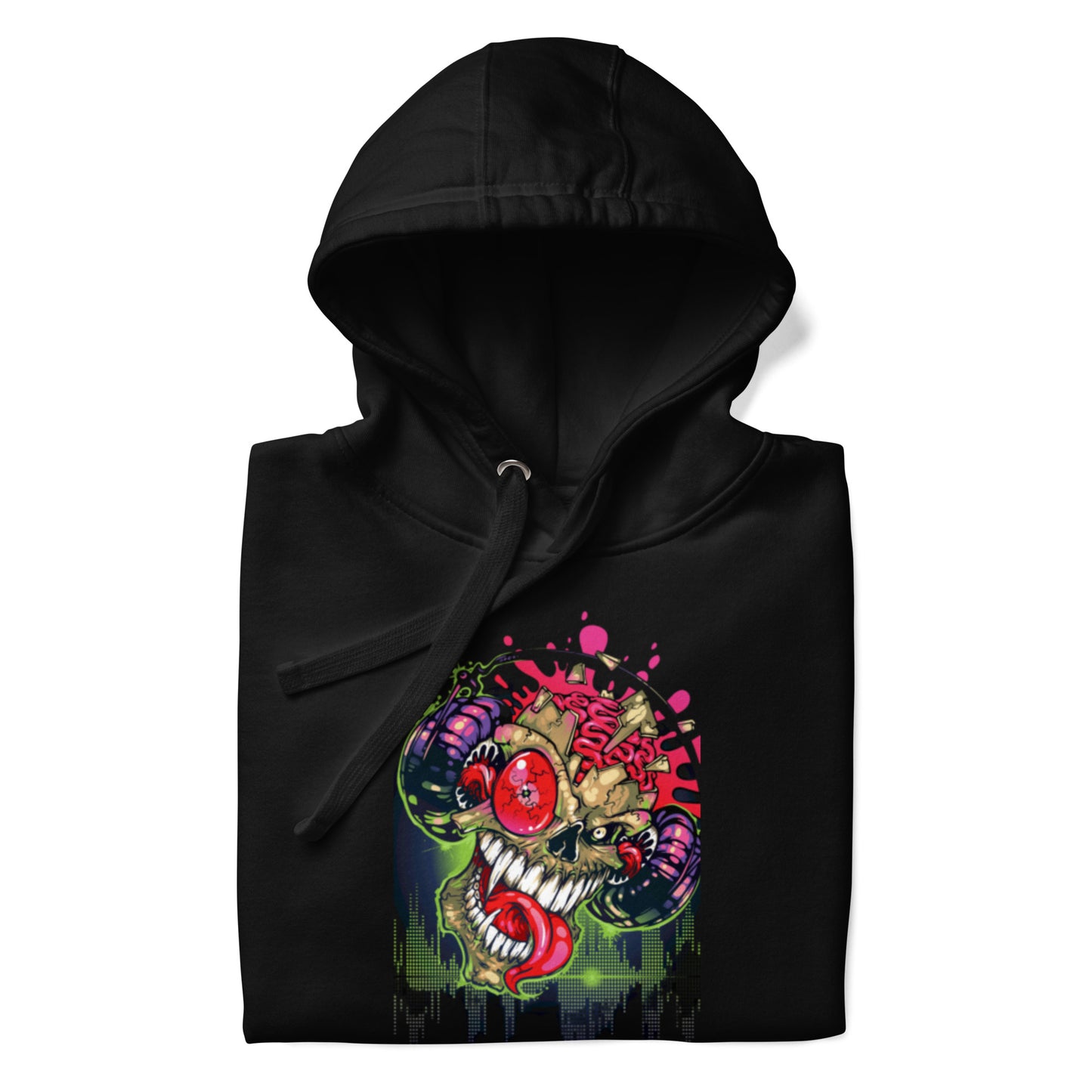 VOODOO MACHINE CO. Hooded long-sleeve Unisex Hoodie