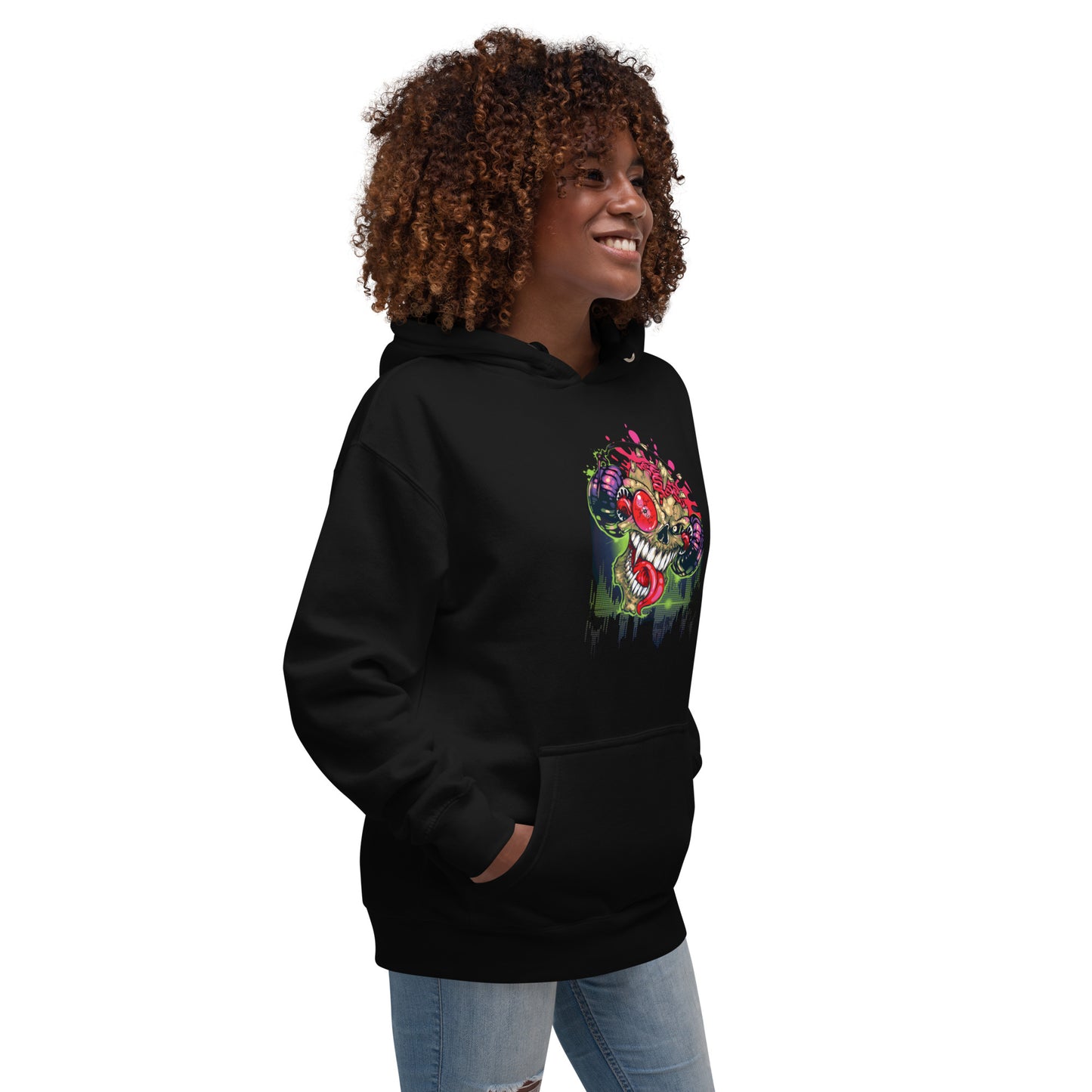 VOODOO MACHINE CO. Hooded long-sleeve Unisex Hoodie