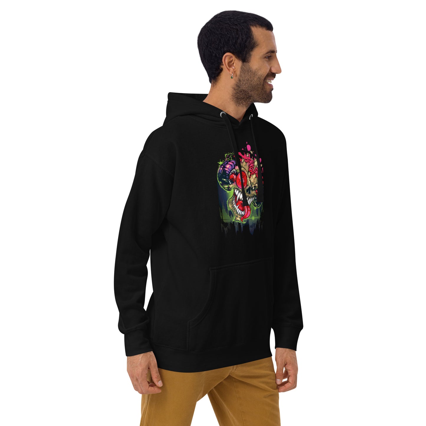 VOODOO MACHINE CO. Hooded long-sleeve Unisex Hoodie