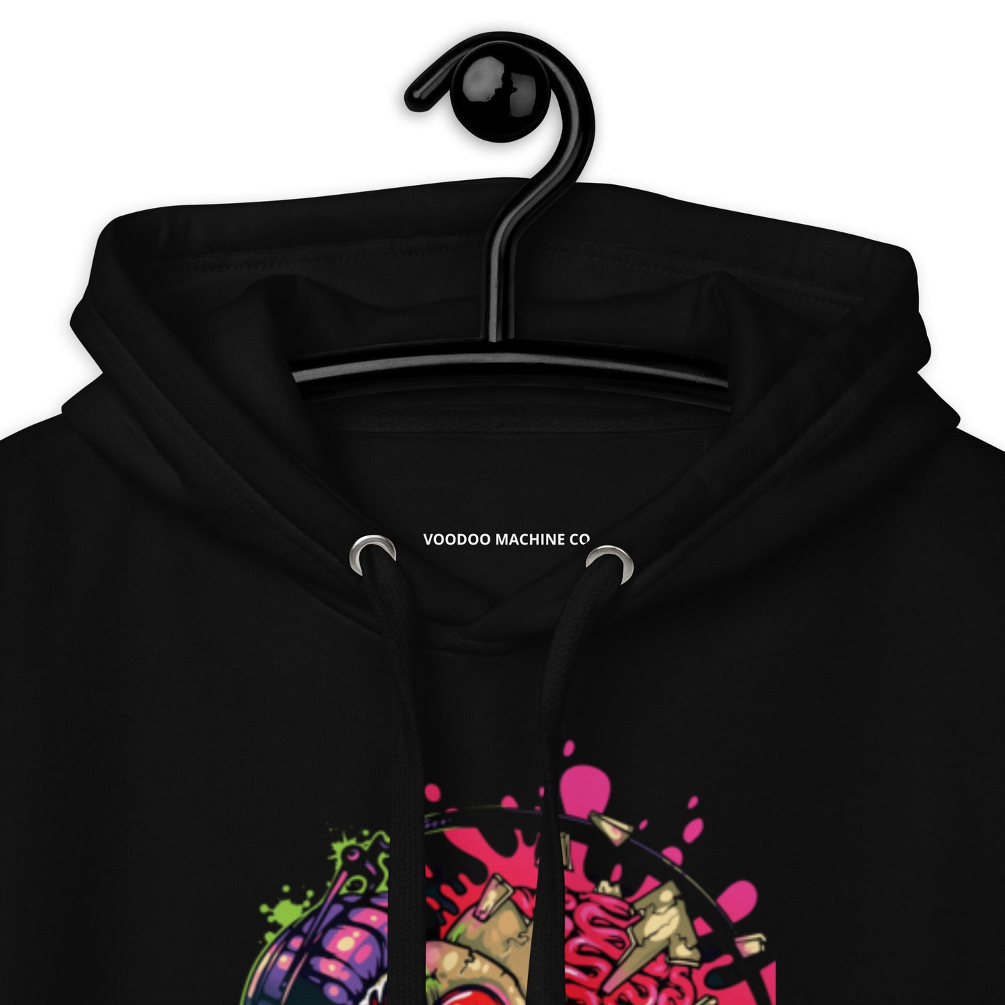 VOODOO MACHINE CO. Hooded long-sleeve Unisex Hoodie