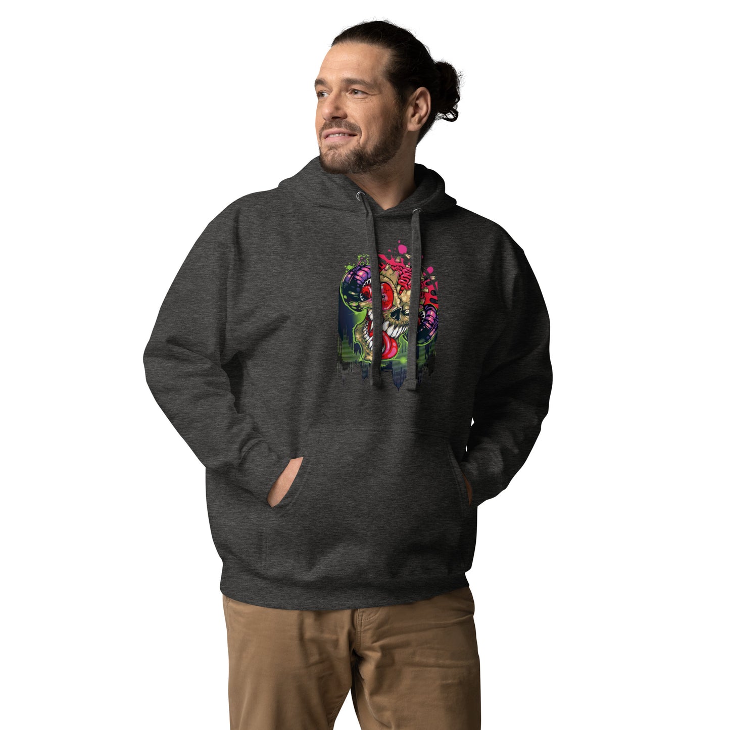 VOODOO MACHINE CO. Hooded long-sleeve Unisex Hoodie