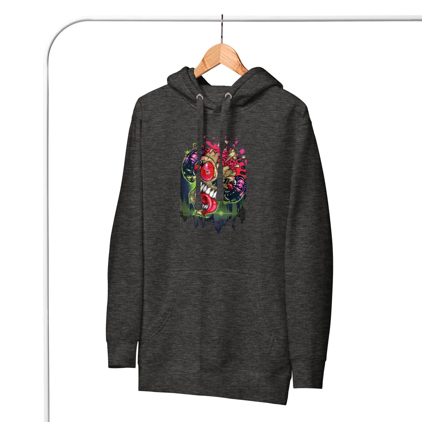 VOODOO MACHINE CO. Hooded long-sleeve Unisex Hoodie